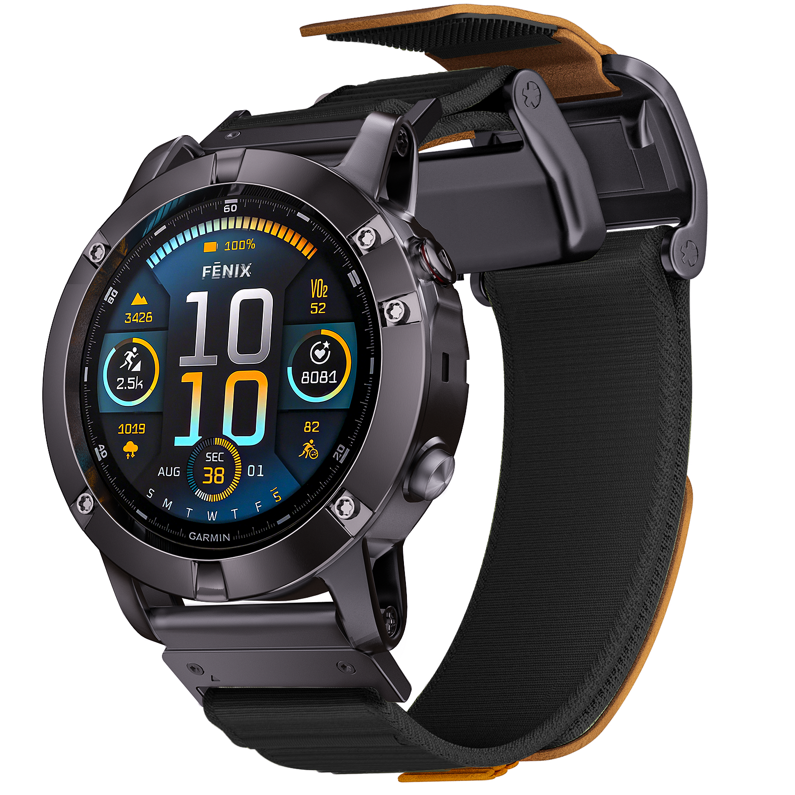 Garmin QuickFit Fearless 2.0 Magnetic Nylon Band